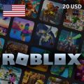 ROBLOX GIFT CARD - 20 USD (1700 ROBUX). 
