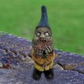 Horror Gnome Resin Ornaments Garden Gnome Statue Tricky Dwarf Zombie Figurine Decoration for Home Garden Patio Decor. 