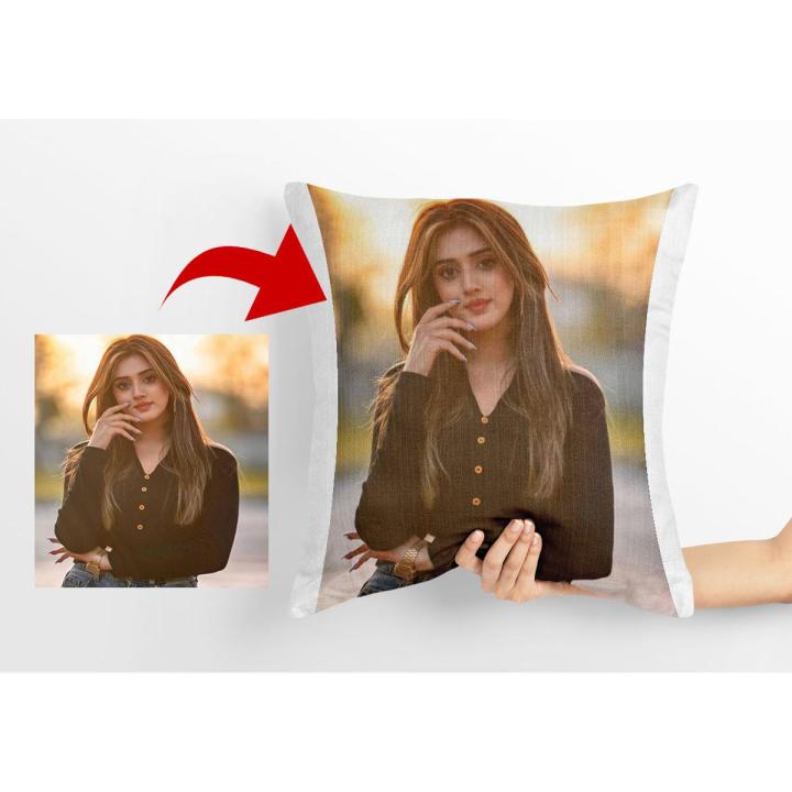 Personalized Photo Pillow Case,Personalized Family Picture Pillow cover,Custom Pillowcase ,Photo Cushion, Holiday Gift, Christmas Gift Idea