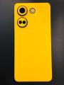 Tecno Camon 20 / Camon 20 Pro Back Skin Carbon | Back Skin  | Yellow Color | All Color Back Skin. 