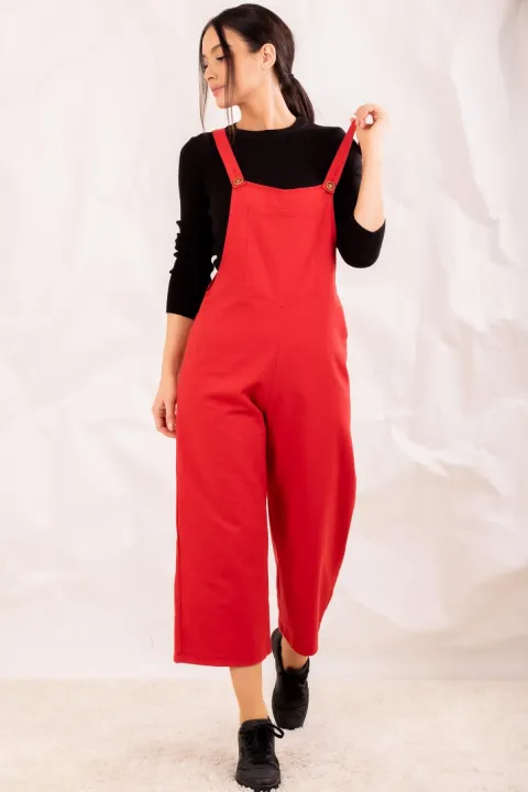 Armonika%20Women's%20Red%20Gardening%20Coverall%20ARM-20K001117%20-%20Image%203