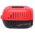 Pet Cat Cage plastic pet cat box travel portable pet cage. 