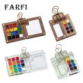 Pocket Artist Travel Set Portable Watercolor Paint Set for Artists On-the-go Compact Travel Palette with Versatile Colors in Plastic Case Palette Travel Set. 