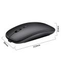 Rechargeable Wireless Mouse with Comfortable Grip and High Precision Tracking for Gamers and Professionals Rechargeable Wireless RGB Gaming Mouse with Adjustable DPI Silent Button Ultra Thin USB Optical Mice. 