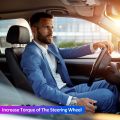 Car Steering Knob - Universal Steering Wheel Knob, Steering Wheel Spinner Knob, 360° Rotation Booster | Car Accessories with Car Logo (Honda). 