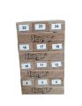 2in1 Jenga Mini Classic Jenga Wooden Stacking Tower Game for Kids & Adults - 24 pcs woods. 