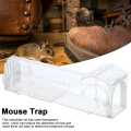 Humane Mouse Trap Transparent Automatic Mousetrap Rat Cage for Home Use. 