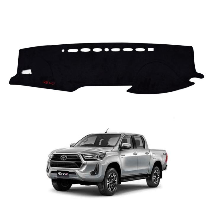 Toyota Hilux Rev 2016-22 Velvet Dashboard Mat
