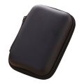 ENRG Storage Hard Case Cover For Carrying Earphone Earbuds Handfree SD Card Fast Charging Cable Charger USB  Wireless Mic Keys Other Mini Accessories Shape Pouch Zipper Fabric Saftey Mini Box Zip Cute Beautiful Travel Stylish. 