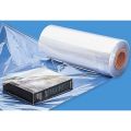 5 inch HS x 5  meter long PVC Heated Shrink Wrap Heat Hair  Dryer Heated Packing Plastic Material (white). 