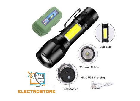 Pocket%20Zoomable%20Rechargeable%20LED%20Torch%20light%20-%20Metal%20design%20With%20Pocket%20Clip%20Micro%20USB%20Cable%20and%20Case%20-%20Black%20stainless%20Steel%20Design%20-%20Image%205