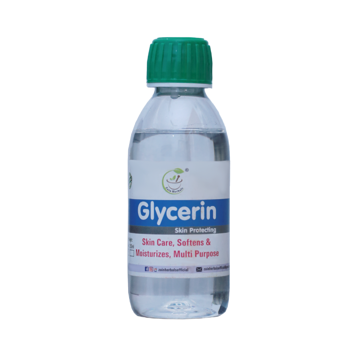 Zain Herbals | Glycerine for skin | Reduce Acne | Heals Skin | Moisturize Skin | 120ml