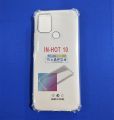 For Infinix HOT 10 Airbag Case Anti Shock Resistant Clear View Transparent Silicone Back Cover. 