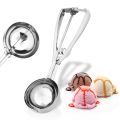 Stainless Steel Ice Cream Mash Potato Scoop Ice Cream Ball Maker Kitchen Ice Cream Spoon Tools. 