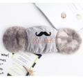 Woollen Earmuffs Warm Bikers Face Mask anti-fog anti-smog anti-dust Face Cover Mouth Mask Cycling Mask Respirator Washable Reusable Mask Windproof - Grey Color. 