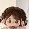 20cm Kawaii Cotton Dolls Anime Plush Stuffed Customization Figure Miaomiao Naked Figure Doll Wearable Clothing Dress Up Gifts Pizazzazz. 