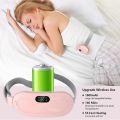 Electric Heating Pad for Periods Pain - Periods Pain Relief Belt - Menstrual Heating Pads - Fast Heating Belly Belt for Period Cramp Relief - Menstrual Cramps Relief Pad - Menstrual Heating Pad for Stomach, Back, or Period Pain Relief with 3 Heat Levels. 