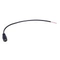 30Pcs 12V DC Power Plug Female Jack Plug Connector Cable 5.5X2.1mm with Cord Cable 15CM for CCTV LED Strip Light. 