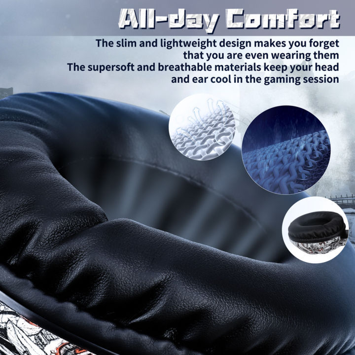 ONIKUMA%20K19%20RGB%20Gaming%20Headset%20Stereo%20Sound%20Noise%20Canceling,%20Soft%20Breathing%20Earmuffs,%20for%20PS4,%20PC,%20Xbox,%20-%20Black%20-%20Image%206