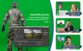 10x10 feet Green Screen Chroma Key Studio Backdrop in all colours Video Photo Background Removing Sheet non-woven fabric-Professional for Photo Studio. 