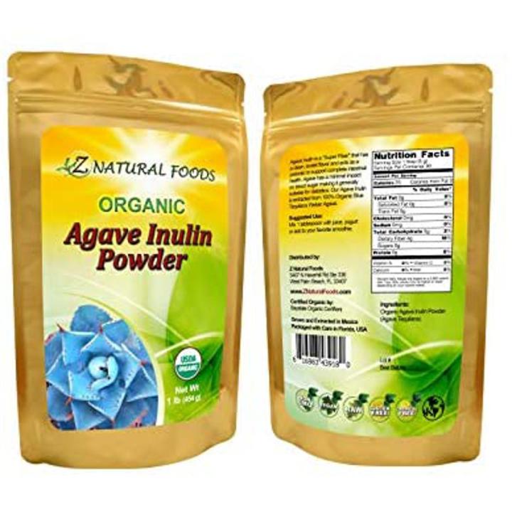 Agave Inulin Powder Organic Agave Inulin Powder 454gm | Daraz.pk