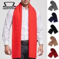 Men Scarf Stylish Cozy Men's Faux Cashmere Long Scarf Perfect for Formal Casual Wear Long Men Scarf. 