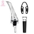Wine Aerating Pourer Enhance Wine Experience with 3pcs Wine Aerator Pourer Set Perfect for Home Bar Kitchen Woodpecker Eagle Beak Styles Quick Decanter with Slicer Stopper Buy Wine Decanter Set. 