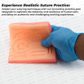 Vaslcare 3-Layer Silicone Suture Training Pad – Realistic Medical Stitching Practice Model for Students & Doctors. 