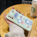 Chenyyka For vivo V17 V19 Neo V19(Indonesia) Case Cartoon Cute Bear Rabbit Luxury Plating Phone Cases Square Edge Pattern Design Plated Shell Camera Lens Shockproof Protection Cover. 
