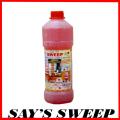 Sweep toilet cleaner and drain opener Bottles liquid Sweep Fast action 1000ml 99.99% kill Germsliquid sweep. 