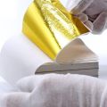 BataBata 100PCS Imitation Gold Silver Foil Paper Leaf Gilding For DIY Art Craft Nail Resin Birthday Party Wedding Decorations 9x9cm. 