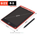 LCD Writing Tablet Electronic Slate E-writer Digital Memo Pad Erasable Writing Board Learning Toys And Gadgets For Educational And Daily Life Routine Notebook Purpose 8.5 Inch. 