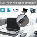 【ETOP】 Mini Automatic Mouse Jiggler Mover Undetectable USB Automatic Move Cursor Shaker Plug and Play Keeps Awake Indicator Light for Laptop Desktop. 