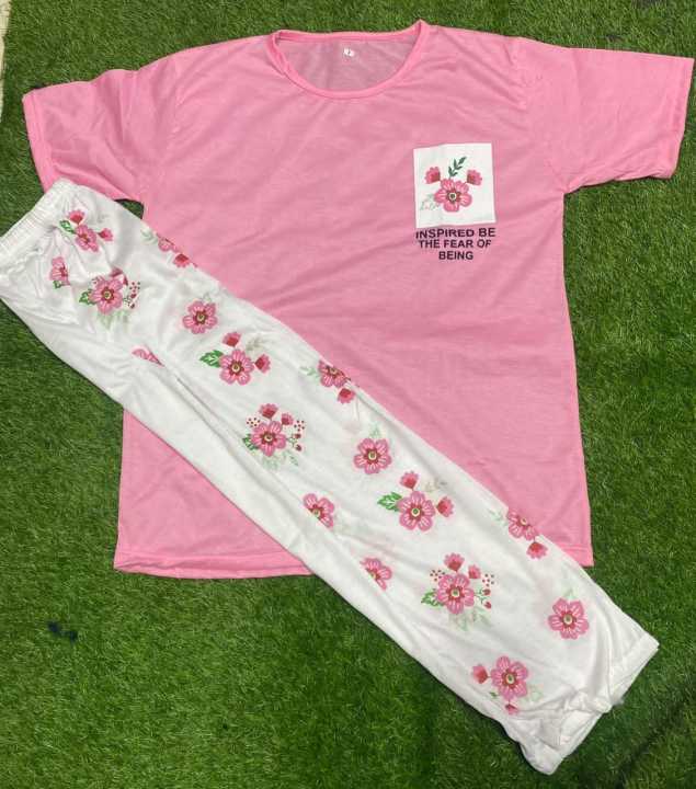 Cute%20Pjs%20Pinkish%20Girly%20NIght%20Dress%20For%20Girls%20nIGHT%20Wear%20For%20Women%20and%20girls%20-%20Image%202