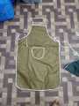 Pack of 6 Kitchen Aprons - Waterproof & Dustproof Parachute Fabric (Mixed Colors). 