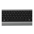 wireless keyboard and mouse Famor CS 100 wireless 2.4GHz keyboard & mouse metallic grey keyboard soft buttons with 5D 1600 DPI high grade mouse. 