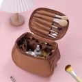 Multifunctional Portable Large Capacity Travel Cosmetic Bag Makeup Organizer Bag Storage Makeup Bag Waterproof PU Leather Travel Toiletry Bag for Women. 