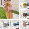 1 x Animal Shape Kids Messenger Bag Cartoon Animal Shape Children's Shoulder Bag Messenger Bag Kids Girls Boys Animal Bag Crossbody Design Purse Handbags Bags PU Leather Cute Rabbit Bear Mouse Tiger Accessories Bag Gift. 