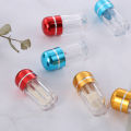 Container Capsule Weekly Splitters Holder Box 10pcs Colorful Empty Case Plastic Bottle. 