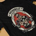 Men's Rockabilly Psychobilly Bikers Rock and Roll Vintage Rockers Essential T Shirt Rockabilly Rock and Roll 100% Cotton Clothes. 