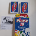 Classic Phase 10 Game Pack - 108 Cards for Engaging Family Fun, Laminated Set in Bright Colors. 