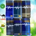 Pack Of 6 - Mens Rumal - Cotton Handkerchief For Gents & Ladies - Camel High Quality. 