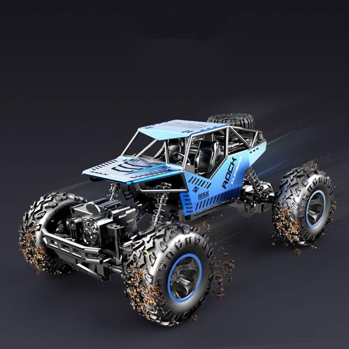 ZDYHBFE%20RC%201:16%20Alloy%20Climbing%20Remote%20Control%20Car%20Die-casting%20Body%204WD%20Mountain%20Bigfoot%202.4G%20Off-Road%20Mechanical%20Car%20Vacuum%20Tire%20Shatter-resistant%20And%20Crash-resistant%20Boy's%20Toy%20Car%20Children's%20Gift%20-%20Image%204