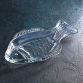 Fish Shaped Glass Serving Dish/ Food Tray/ Food Platter. 