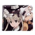 Anime Soul Eater Mens Short Wallet Coin Purse PU Cartoon Unisex Wallets ID/Credit Card Holder. 