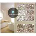 glass door blur paper / privacy paper / window glass sheet / Frosted paper for window / frosted sheet / self adhesive glass privacy paper. 