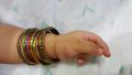 Pack of 12  Metal Bangles for Babies & Toddlers (Metallic Shine Bangle for Baby Girl). 