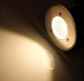 Waterproof 3W LED Underground Light: COB Floor Lamp for Outdoor Ground Spot, Landscape, and Garden Illumination - Warm Color, 220V. 