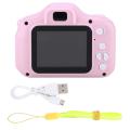 Hanmugy X2 Portable 2.0 inch IPS Color Screen Children's Camera HD 1080P. 
