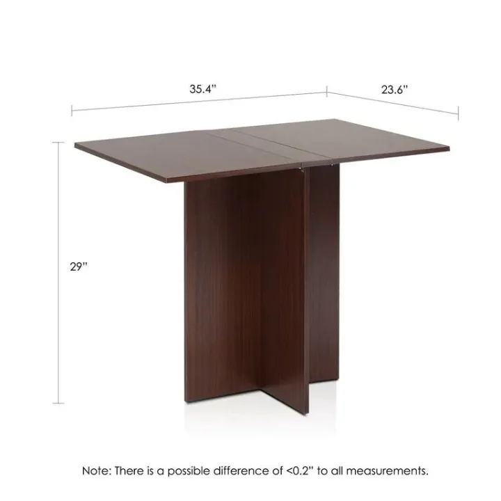 Folding%20Dining%20Table%20Drop%20Leaf%20Table%20Multifunction%20Space%20Saving%20Table%20Extension%20Dinner%20Table%20for%20Kitchen%20Bedroom%20-%20Image%204